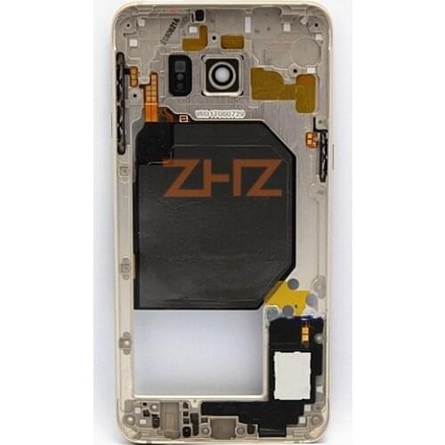 Housing Frame Middle Chassis Plate Bezel Replacement Parts For Samsung Galaxy S6 Edge + Plus G928 G928F G928T with small parts
