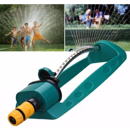 Adjustable Alloy Watering Sprinkler Sprayer Oscillating Oscillator Lawn Garden Lawn Sprinkler Park Garden Automatic Lawn Water S
