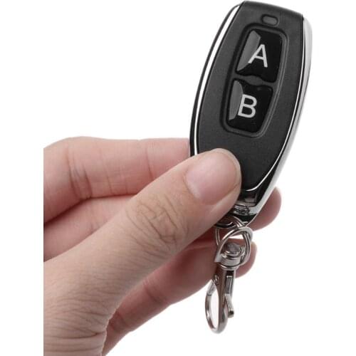 RF 2 Relay 433 Receiver Wireless Remote Control Learning DC 3.7V to 24V Micro Switch NO COM NC Transmitter BX0E