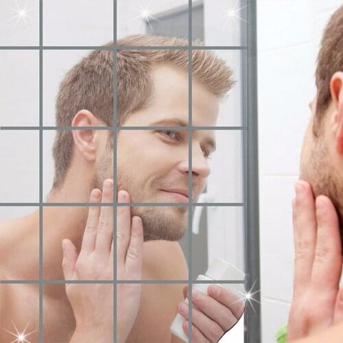 RLJLIVES Mirror Wall Stickers