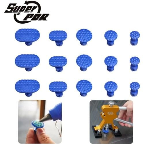 Super PDR Tools Car Dent Puller Suction Cup Glue Tabs Pulling For Dent Lifter Slide Hammer Paintless Dent Removal Tool Hand Tool
