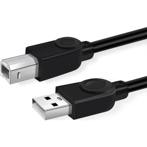 Usb Cable For Printer High Speed A To B Male To Male Usb Printer Cable Data Sync For 3D Label Printer Lenovo 0.5/1/1.5/3/5/10m