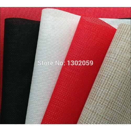 Available 14CT And 18CT Plastic Embroidery Aida Cloth Fabric/ Plastic Cross Stitch Fabric Canvas Aida Cloth