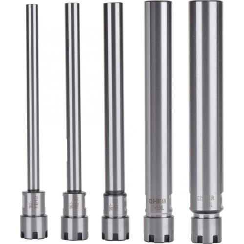 ER16M-150L Collet Chuck Holder Straight Shank CNC Milling Holder Extension Lathe Rod 10 12 16 20 25mm Chuck Rod Diameter