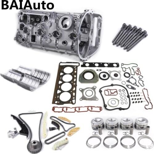 06K109158AD 06H 103 085 G EA888 2.0T Engine Overhaul Repair Set For Audi A4 A5 A6 A8 Q5 VW Jetta CBFA/CCTA/CCZA 06H103063M