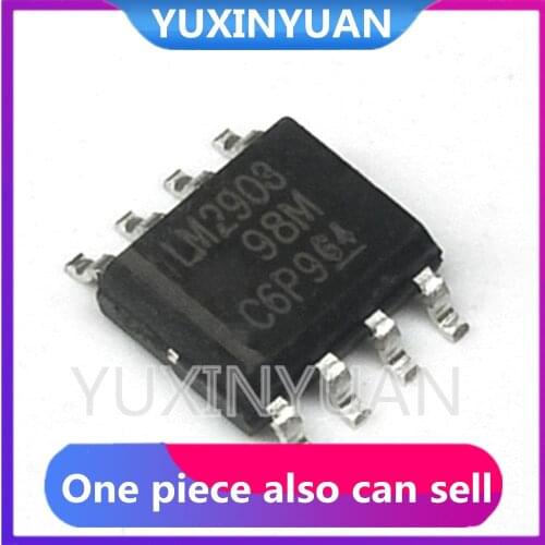 20pcs/lot LM2903 SOP8 Comparator Dual +-15V/30V 8-Pin SOIC LM2903DR