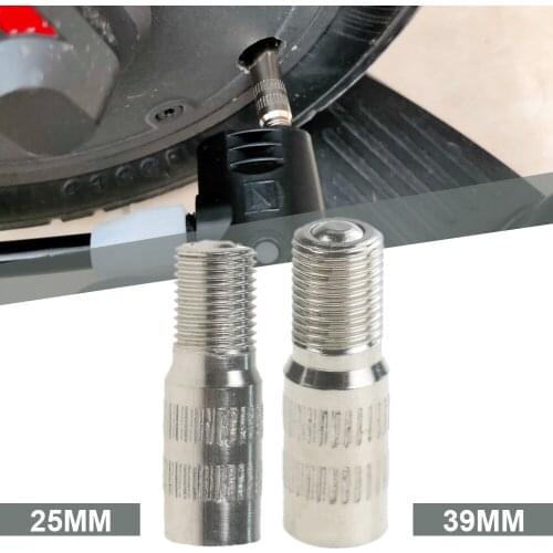 Scooter Accessories 25/39mm Tire Valve Extension Screw On Valve Stem Extender Adapter Replacement for Xiaomi M365 / Pro Parts