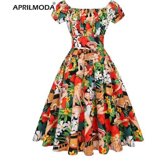 APRIL MODA Wide Summer Dresses