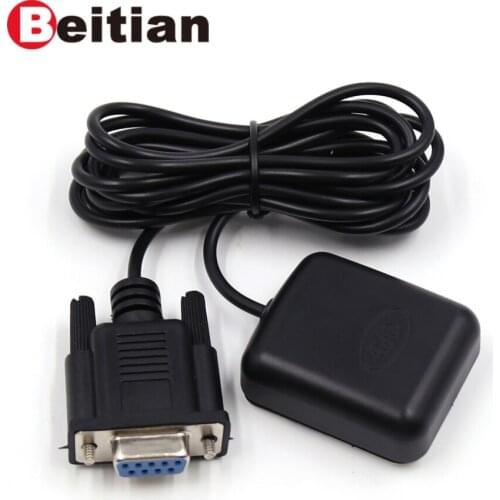 BEITIAN GNSS RS-232 DB9 female connector RS232 GPS receiver,waterproof,Dual GPS+GLONASS receiver,BN-82D