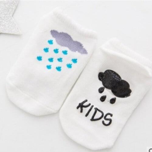 Baby Floor Boy Girl Kids Children Smile Infant Cotton Anti Skid Slip Toddler Slipper Sock Striped Newborn cheap stuff