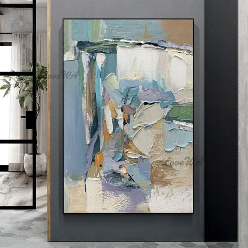 Home Good Wall Art Canvas Painting New Arrival Abstract Oil Painting With Rich Colors Modern Picture For Living Room No Framed