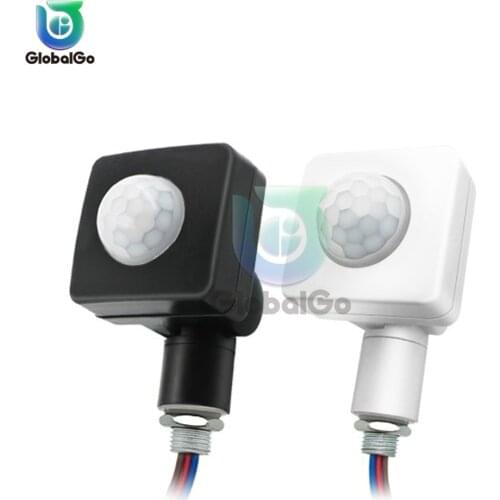 Mini Human Body Infrared Sensor Ultra-thin Infrared Body Sensor Switch LED Flood light PIR Motion Sensor Adjustable Smart Switch