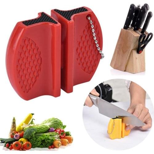 Mini Ceramic Rod Knife Sharpener Two-stage Tungsten Portable Butterfly Type Whetstone Sharpener Sharpening Knives Stone