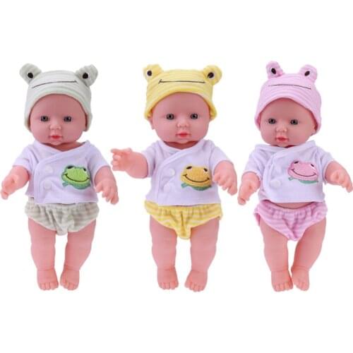 30cm Newborn Baby Stuffed Simulation Doll Soft Doll Toys for Children Educational Toys Lifelike Dolls Birthday Playing Xmas Gift