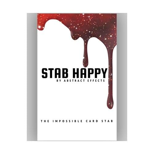 Stab Happy (Gimmicks) by Abstract Effects Close Up Performer Beginner Illusions Street gimmicks Magic Tricks Props Magician Fun