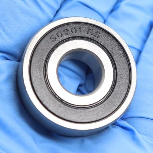 Bearings 6200 6201 6202 ( 1 PC) 440C Stainless Steel Rings With Si3N4 Ceramic Balls Bearing S6200 S6201 S6202