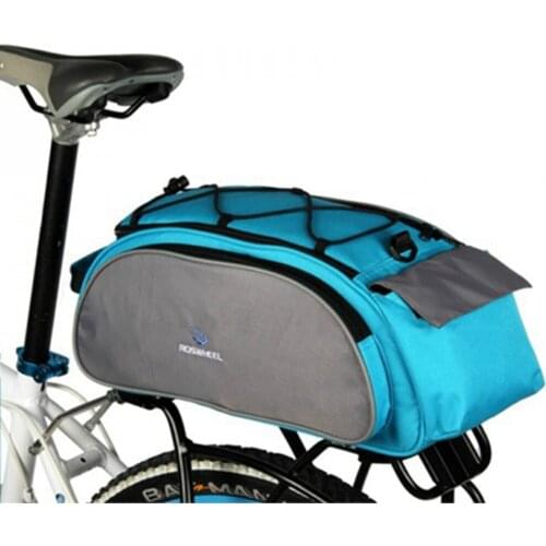 ROSWHEEL Bicycle 13L Carrier Bag Bike Rack Pannier Back Seat Pannier Outdoor Cycling Shoulder Handbag Waterproof