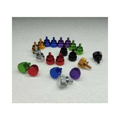 M3 aluminum alloy CNC machining anodized color thumb screw