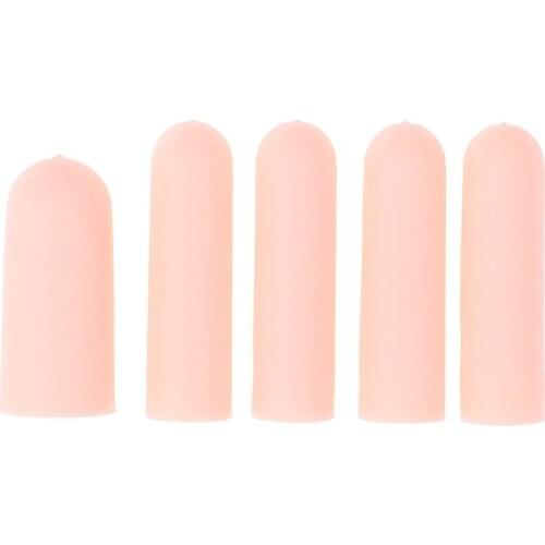 10 pcs Silicone Finger Cot Gel Finger Protector Fingers Brace Support Gloves