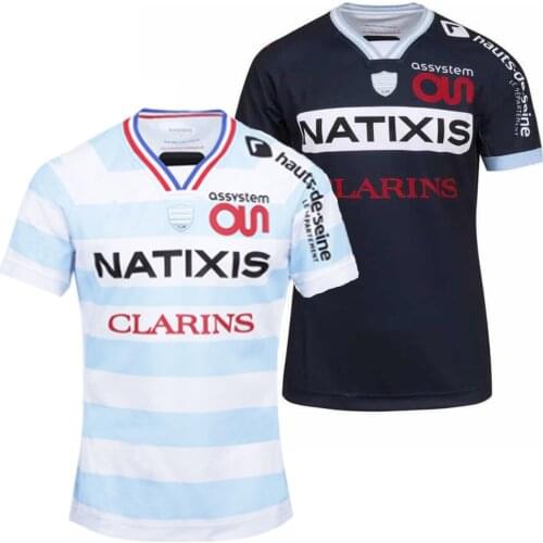 2021 92s Racing Mens Replica Home/Away Jersey Rugby Shirt