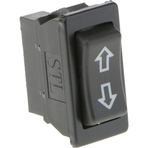 5-pin DC 12V 20A Car Illuminated Electric Power Window Switch Fast Responce Black