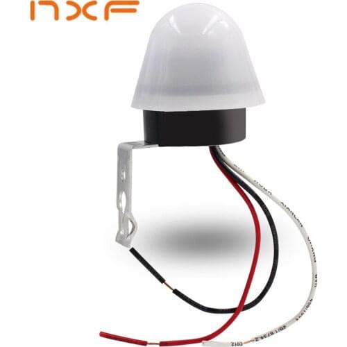 Automatic Auto On Off Photocell street Light Switch DC AC 220V 50-60Hz 10A Photo Control Photoswitch Sensor Switch