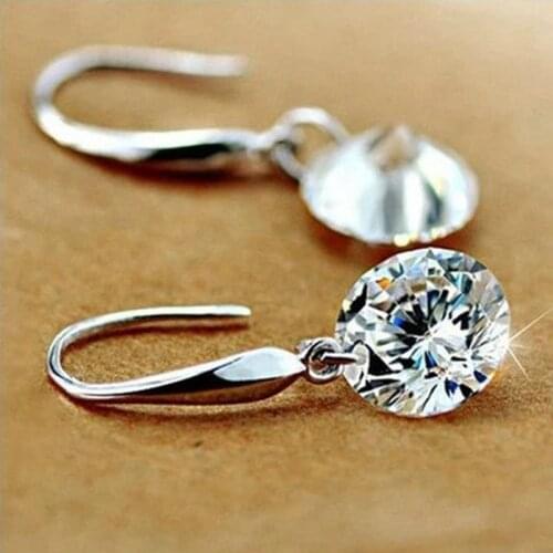 Zircon Gold Filled Earring for Women Bohemia Wedding Gold Fine Jewelry Zircon Engagement Luxury Brincos Earring for Women