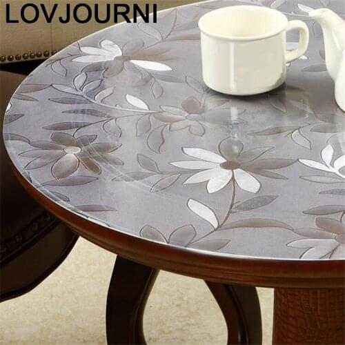 Household Item Cover Cosas Para El Hogar Waterproof Mantel Round PVC Nappe Tablecloth Manteles Toalha De Mesa Table Cloth