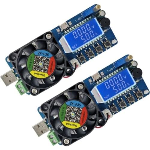 Electronic Load USB Load Tester 35W Constant Current Battery Capacity Tester