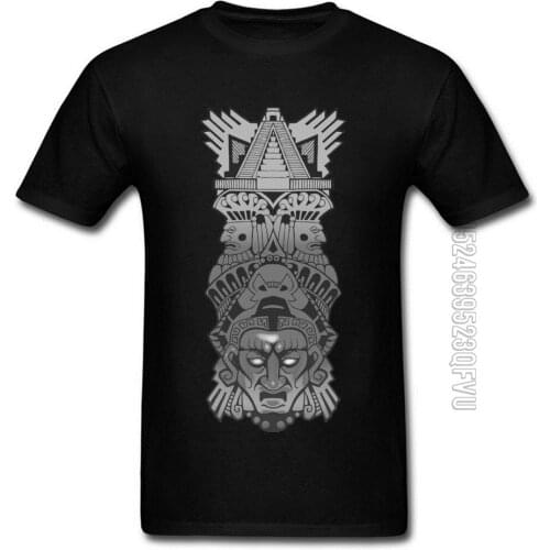 Aztec Indian T-shirts Short Sleeve Faddish Street Tees 100% Cotton Crewneck Youth Tops Tees Family Tshirts Summer Sweatshirt