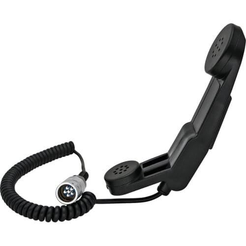 H250 Military handheld speaker microphone 6 pin ptt for prc152 prc148 walkie talkie