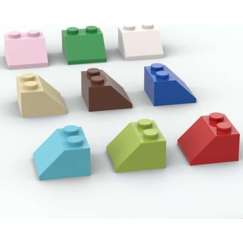 10PCS Building Blocks 3039 Slope 45 2x2 High-Tech Bricks Assembles Particles DIY Assembly Parts Education Toys For Children Gift