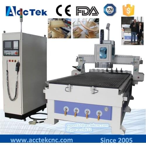 Syntec CNC Controller 1325 4 Axis Cnc Wood Router Engraver Woodworking Machines China ATC cnc machine tool changer