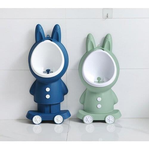 Rabbit Infant Potty Toilet Stand Vertical Urinal Kids Training Boy Pee Bath Wall-Mounted Travel Toddler Split Portable For Boy