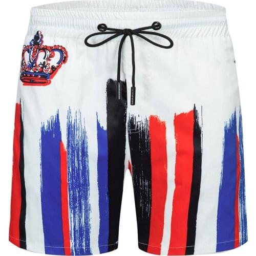 2021 Men Casual Shorts Graffiti Print Beach Shorts Quick Dry Swimwear Swim Trunks Sports Board Shorts for men traje baño hombre