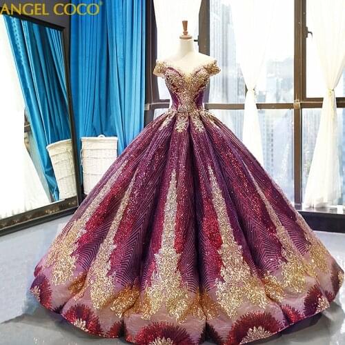 Gorgeous Maternity Evening Dress For Pregnant Party Dresses Formal Powder Light Purple Deep Purple Shiny Sequins Luxury Gown