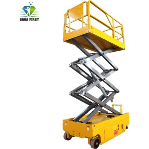 Qingdao Sinofirst Hydralic Self Driven Lift Electric Skylift Scissor Lift