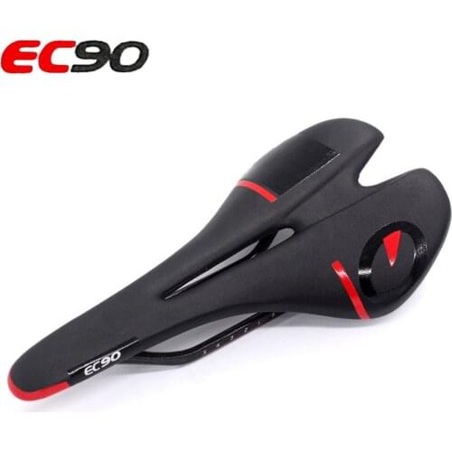 EC90 Bicycle Saddle Off-Road Mountain Bike Seat Saddle Breathable Soft Seat Cushions MTB Road Bike Outdoor Riding Saddle Parts