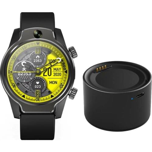 S08 True IP68 Waterproof Ceramic Bezel 8MP Dual Camera 4G Smart Watch 3G+32G GPS Glonass 3560mAh Battery Phone