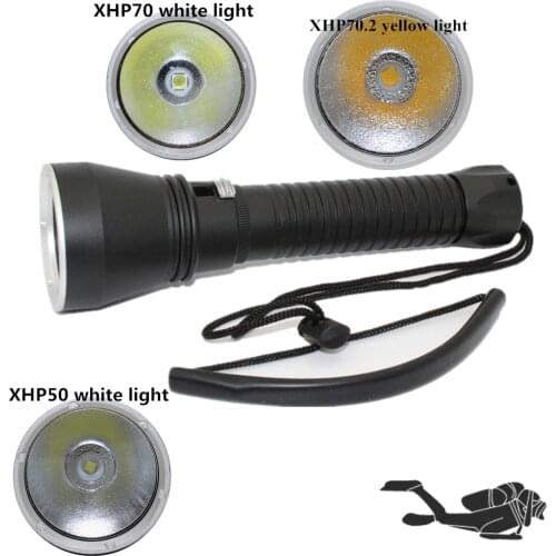 Waterproof Scuba Diving flashlight powerful XHP70 4200LM XHP50 2600LM LED underwater flash light dive Lamp lanterna 26650 18650