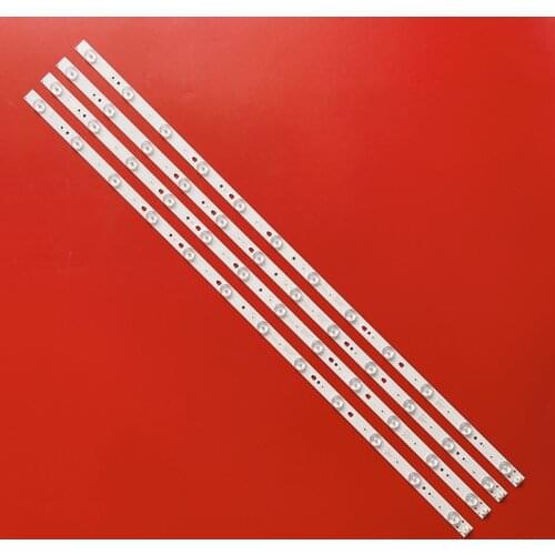LED backlight strip 12 lamps for JVC LT-40C550 LT-40C551 40" V400HJ6-PE1 LED40D12 4pcs