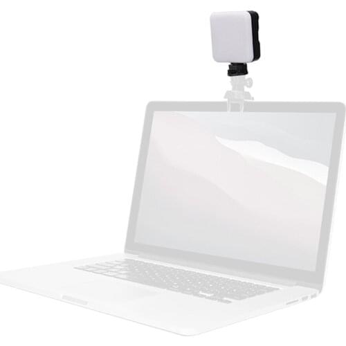 Mini LED Video Office Light 2500/3000mAh 2500~6500K/9000K Lighting Photographic Lighting with 3 Cold Shoe Bright Vlog Fill Light