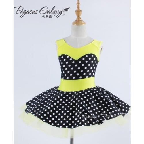 Girls Dance Costume Kids Ballet Dancing Dress Adult Leotard Classical Ballet Tutu Ballerina Costumes Performance Dress B-6349