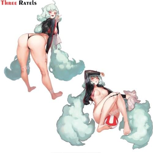 Three Ratels B284 At 4 Pani Last Origin Removeable Personalized Creative Sscratch Sickers Car Accessories Decals