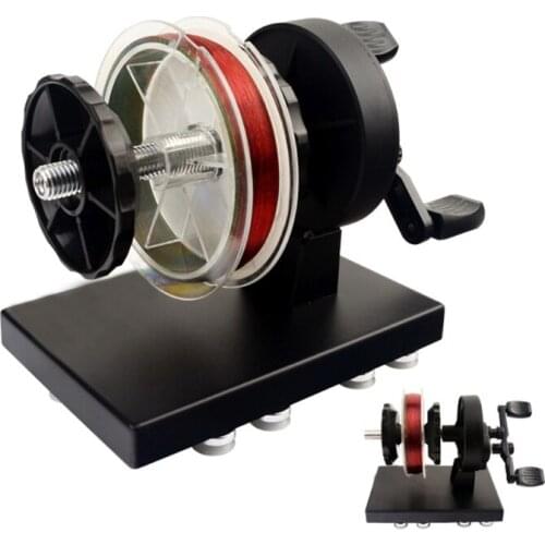 Fishing Line Winder Spooler Machine Multi-Function Line Winder System Reversible Reel Fishingline Winder Equipment