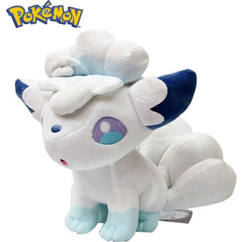 20cm Cute Pokemon Vulpix Plush Toys Cute Pokémon Short Stuffed Plush Doll Kawaii Anime Cartoon Movie Children Kids Girl Gift