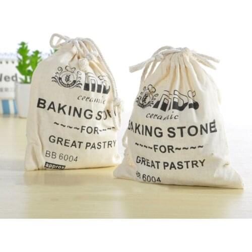 500g Cordierite Pie Baking Beans Beads Press Stone Weights with Storage Bag New 449C