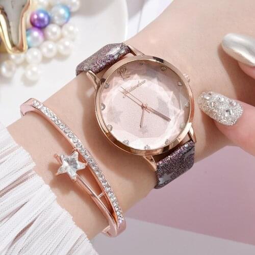 Fashion 2019 New Luxury Women Leather Quartz Watch Wire Drawing Design Ladies Bracelet Watches Popular Brand Female Clock Gifts