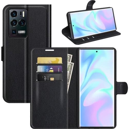 For ZTE Axon 30 Pro 30 Ultra Case Cover Wallet Leather Flip Leather Phone Case For ZTE Axon 30 Pro High Quality Stand Cover