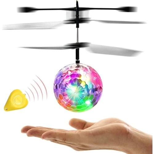 1 Pcs Mini drone RC Helicopter World Tech Toys Comet IR UFO Flying Ball Induction USB Rechargeable For Children ToysM09